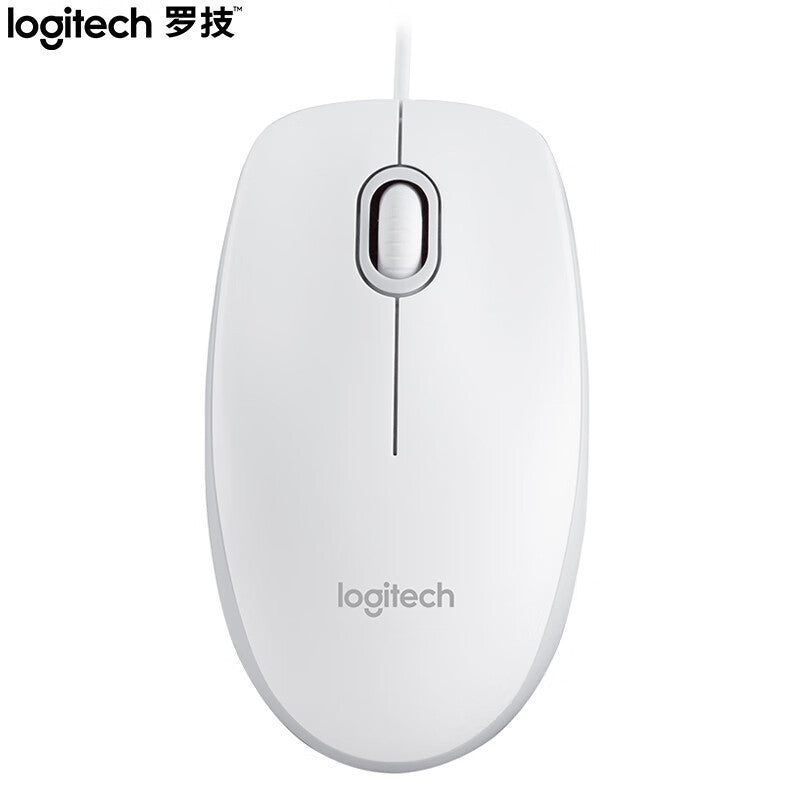 Souris USB filaire Logitech M100r pour la maison et le bureau