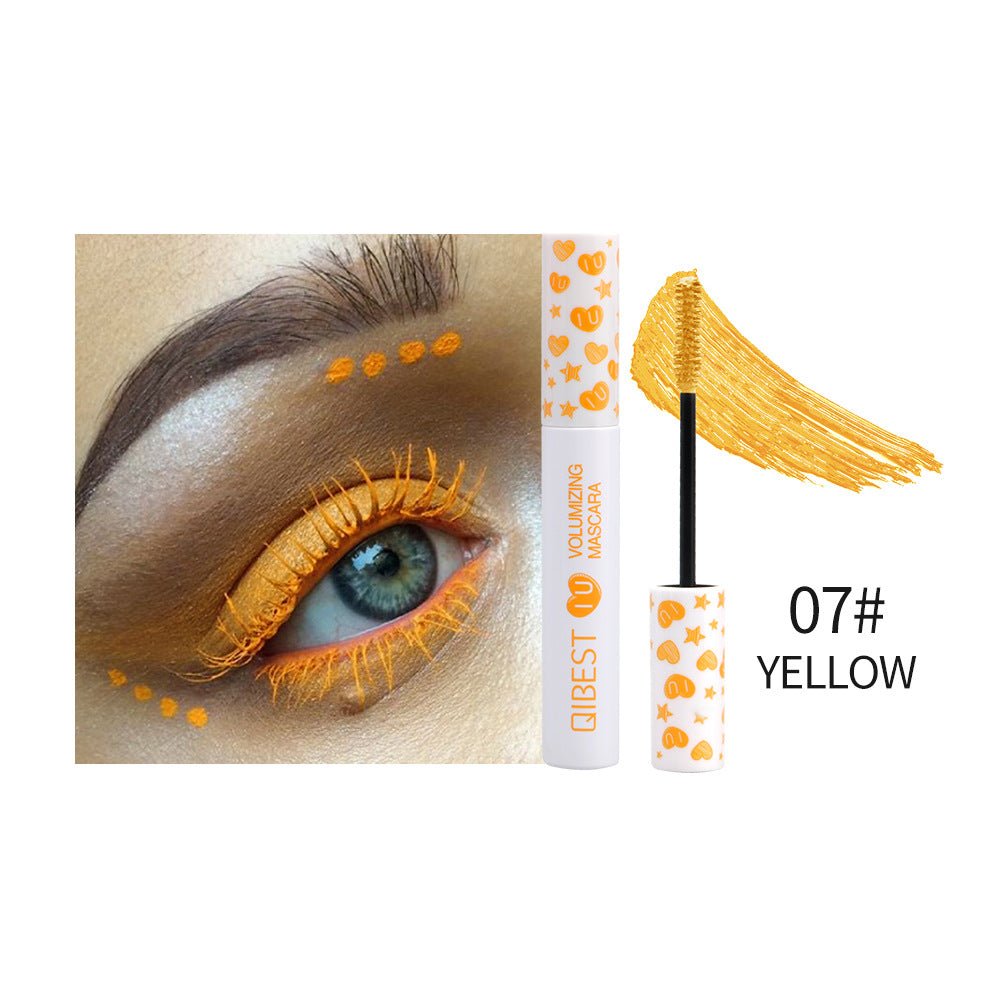 Mascara Coloré QIBEST pour des Yeux Éblouissants