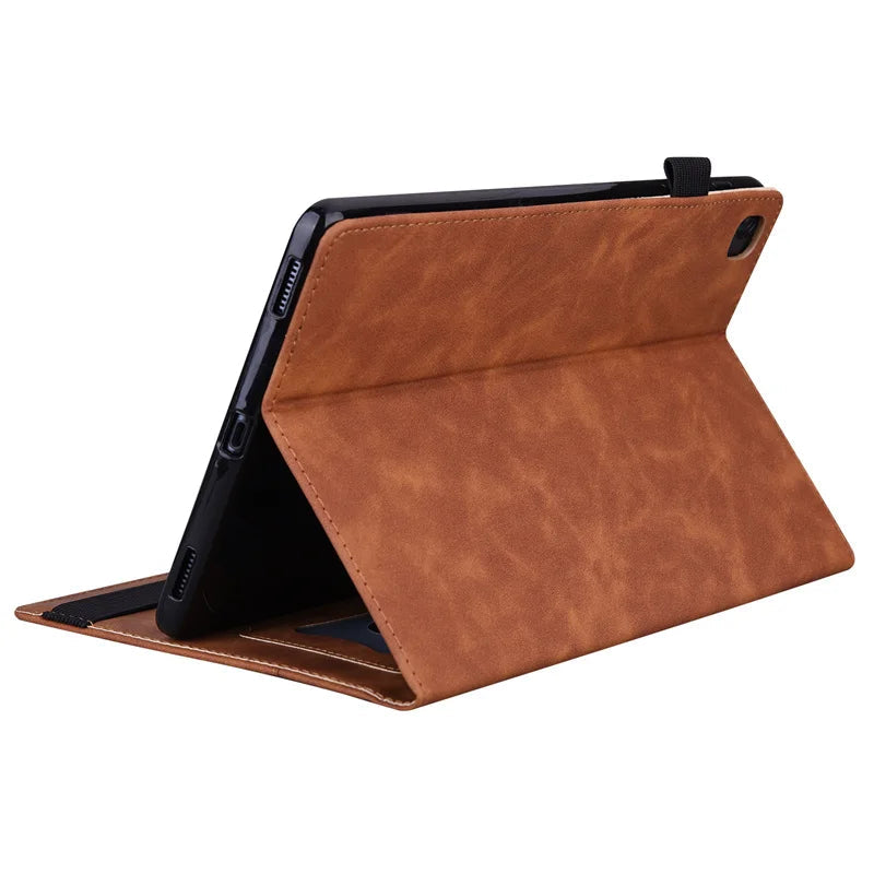 Funda Folio de PU Cuero Premium para iPad Pro de 11 y 13 Pulgadas (2024)