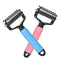 FurEase DeShedd Comb for Effective Pet Grooming