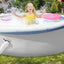 Adjustable Intex Pool Hose Holder - Durable Anti-Slip Mount, Summer Accessory - Korvel
