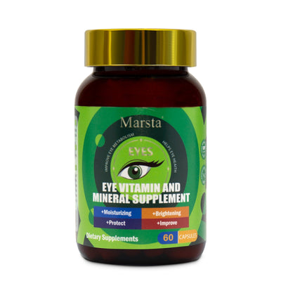 Eye Vitamin and Mineral Supplement Capsules Lutein Tablets - Korvel