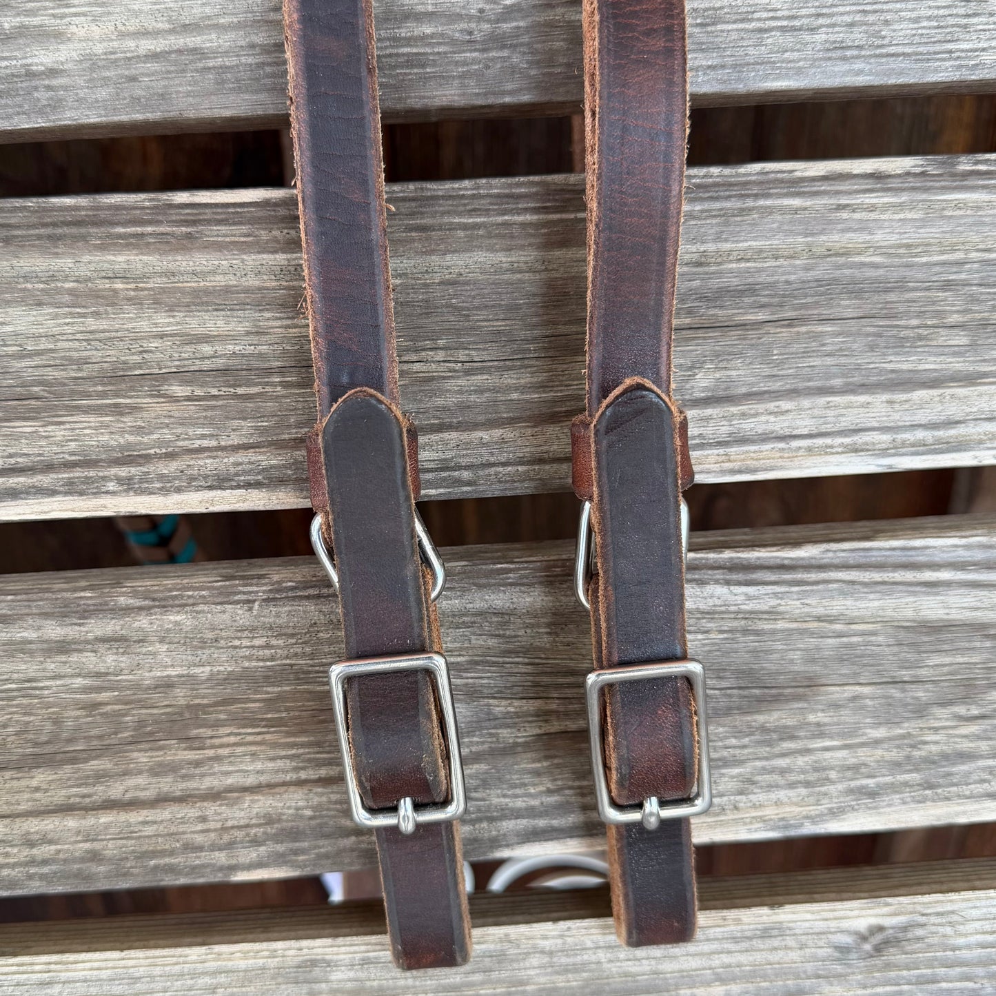 Premium Leather Barrel Racing Reins with Enhanced Grip