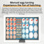 24 - hr Thermostatic Small Poultry Incubator. Biomimetic Waterbed. Auto & Smart. For Chick, Duck & Goose Eggs - Korvel