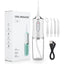 Flusher Dental Eléctrico Portátil de 220ml con 3 Configuraciones de Velocidad