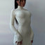 Maxi Cuello Alto: Vestido de Suéter Elegante