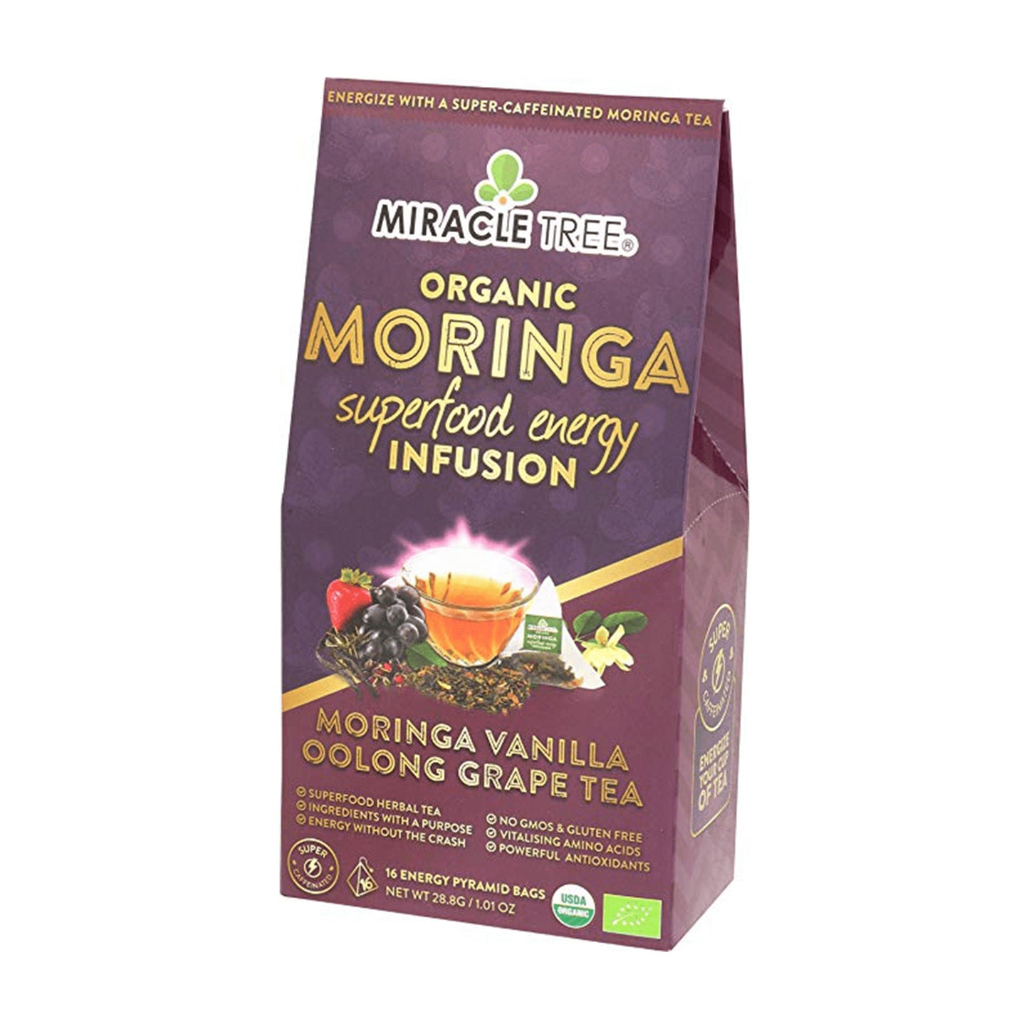 Moringa Energy Tea - Grape Vanilla Blend
