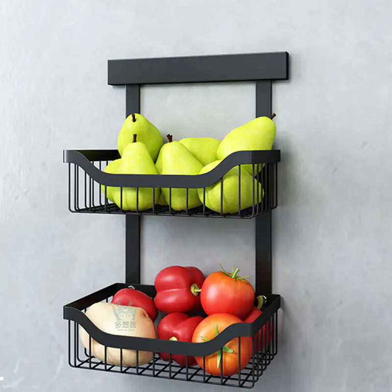 Étagère de rangement de cuisine en acier inoxydable sans perçage