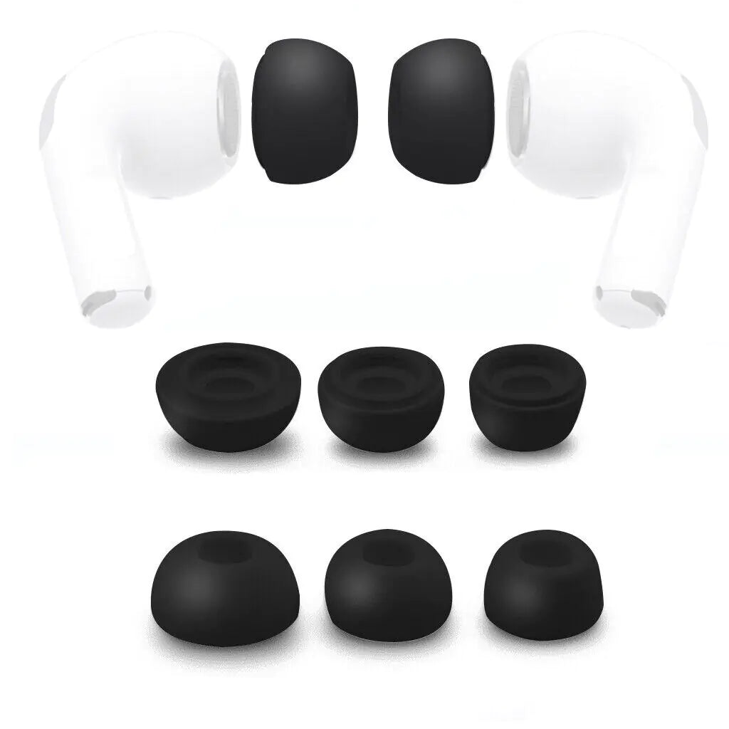 Embouts en mousse à mémoire de forme premium pour Apple AirPods Pro - 3 paires