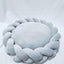 Pet kennel Fried Dough Twists dog kennel filling yarn cat kennel round universal mat detachable cat kennel dog kennel - Korvel