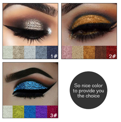 IMAGIC Glitter Eye Shadow Palette Buy 3 Get 1 Gift 3pcs/set 5 Colors Glitters - Korvel