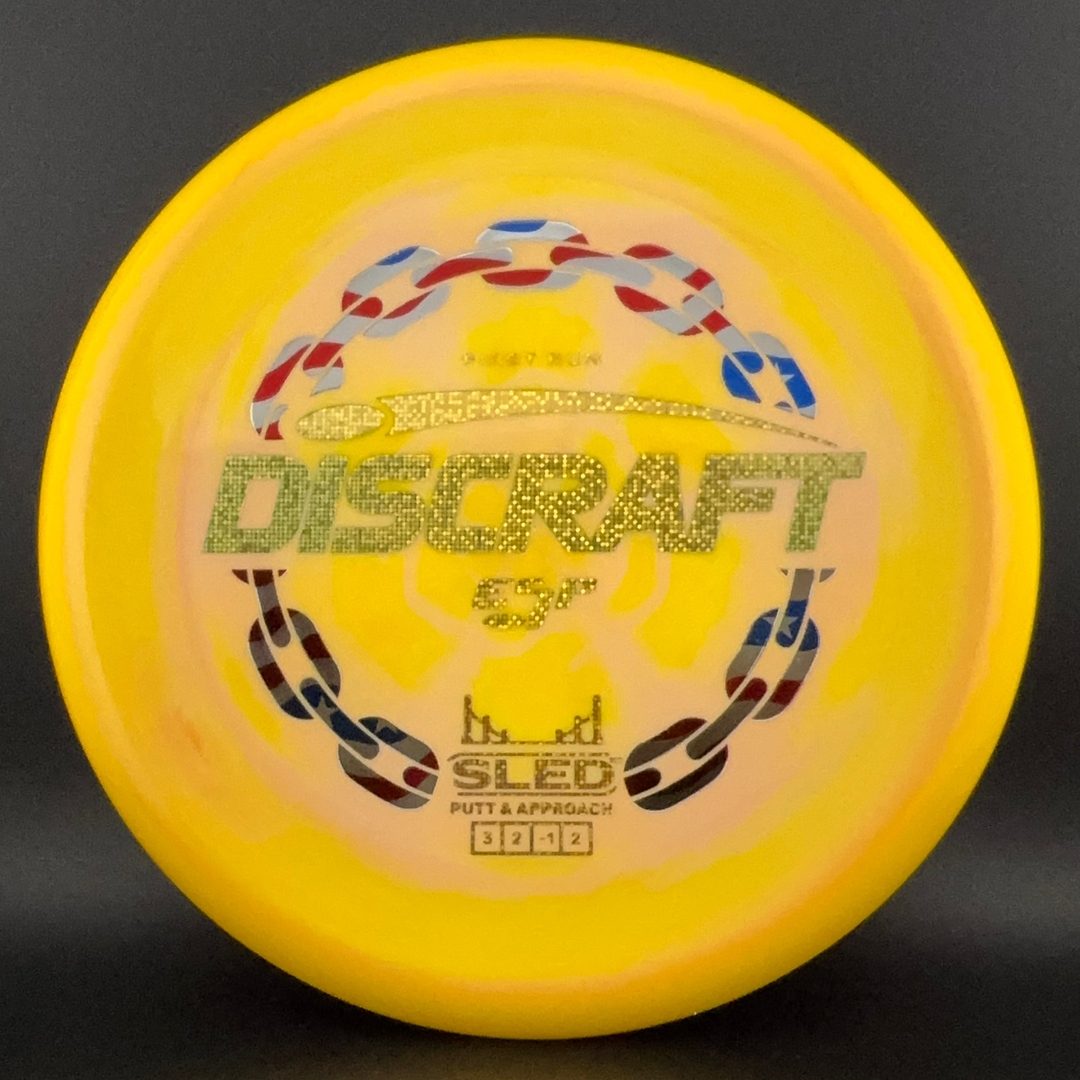 Discraft Swirl ESP Sled - Première Course Disque de Disc Golf