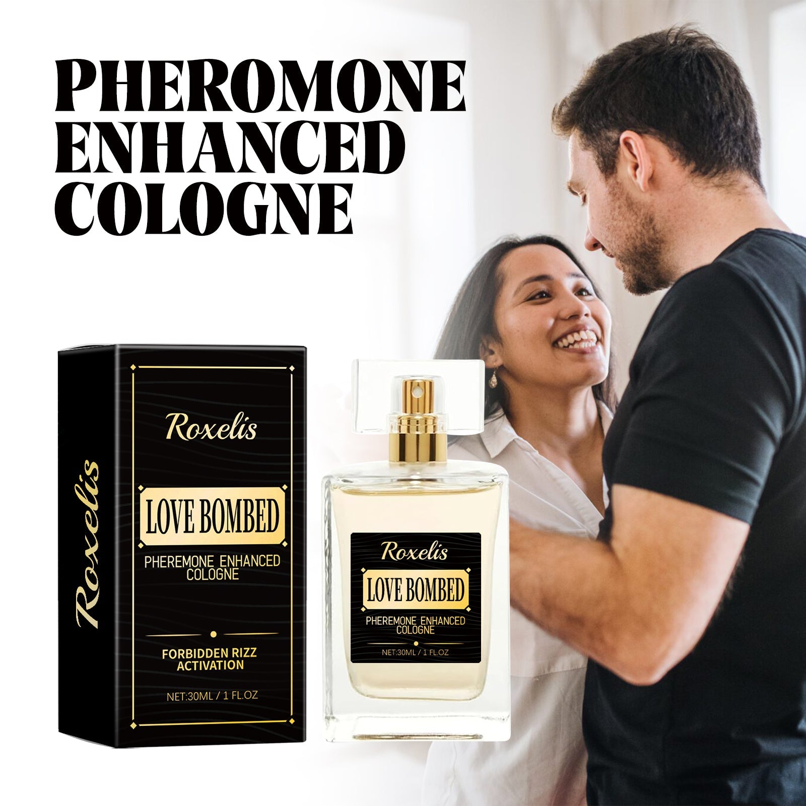 Pheromone Enhanced Cologne, Men's Cologne Lasting Light Fragrance Business Gentleman Fresh Charm Encounter Perfume - Korvel