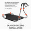Folding front bike bag, metal bike basket, front carrier, panniers, bike luggage, mountain bike accessories - Korvel