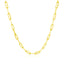 18K Yellow Gold Paperclip Chain Necklace
