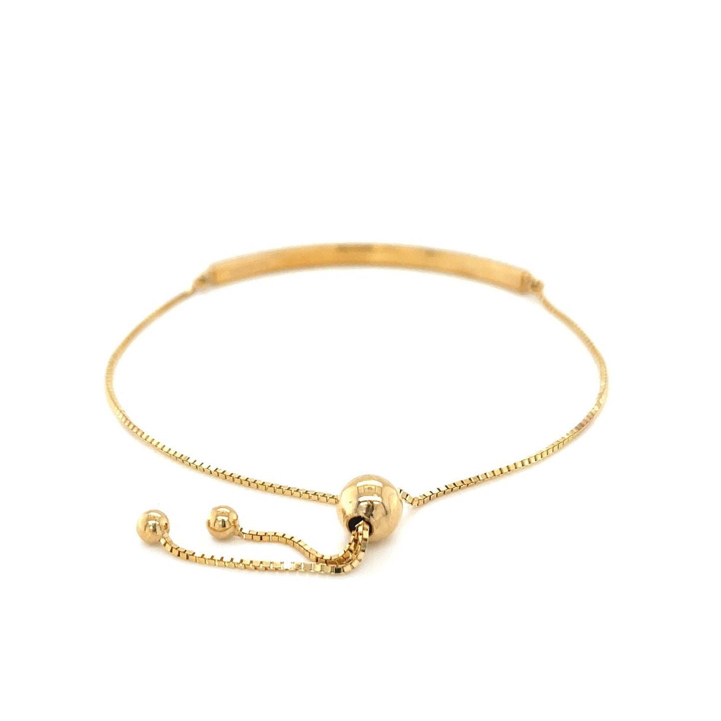 Bracelet Lariat en Or Jaune 14k