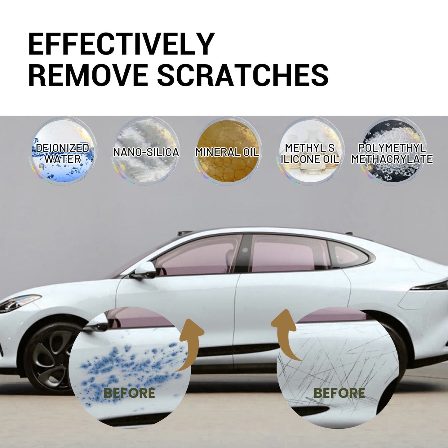Premium Scratch Removal Wax for Car Paint Care