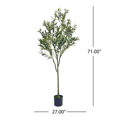 180CM ARTIFICIAL OLIVE TREE - Korvel