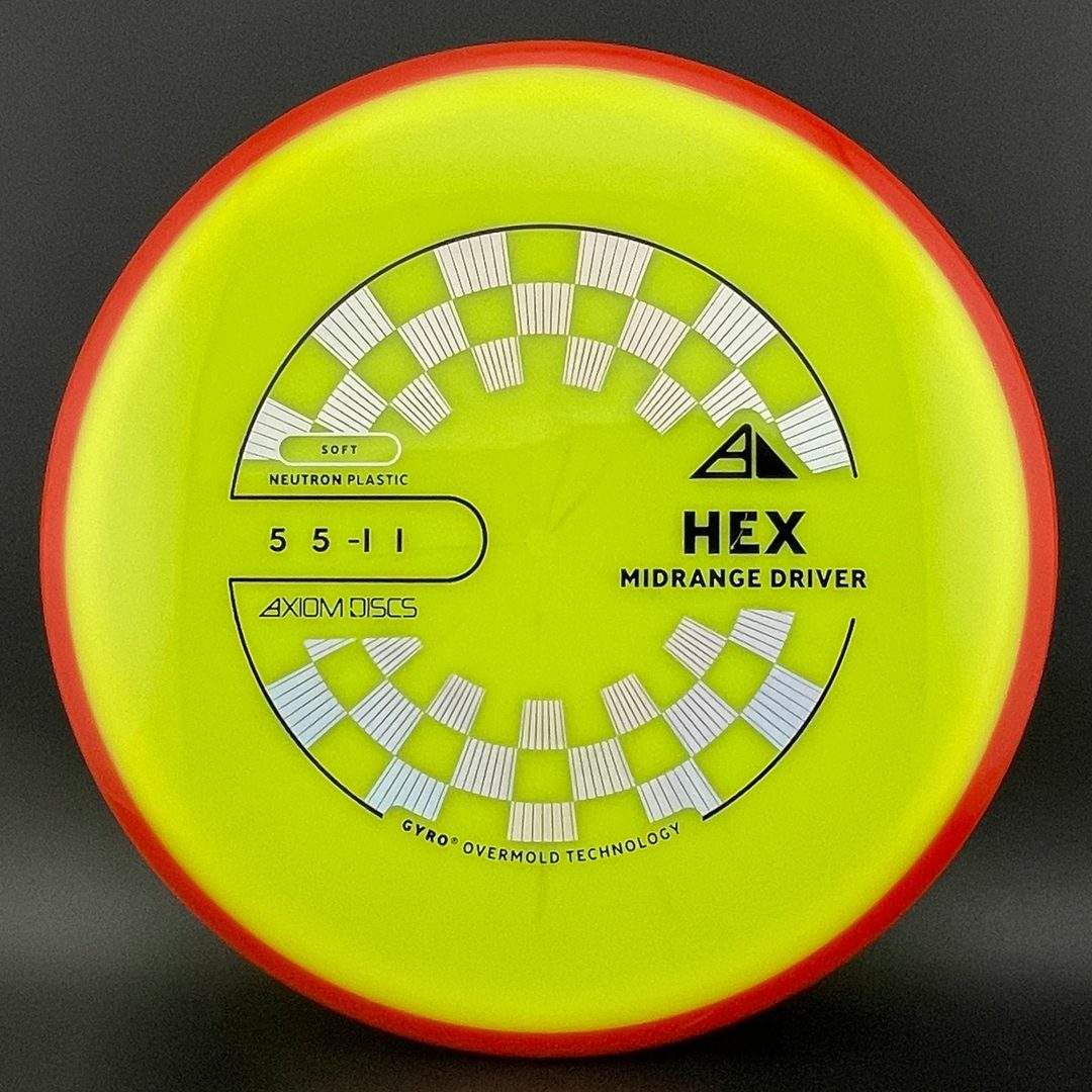 Soft Neutron Hex Disc Golf Midrange