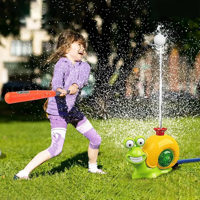 Cartoon snail sprinkler for boys and girls, summer garden lawn, water - spraying toys, fun pool party, backyard - Korvel