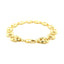 14k Yellow Gold Puffed Mariner Link Bracelet - 11mm