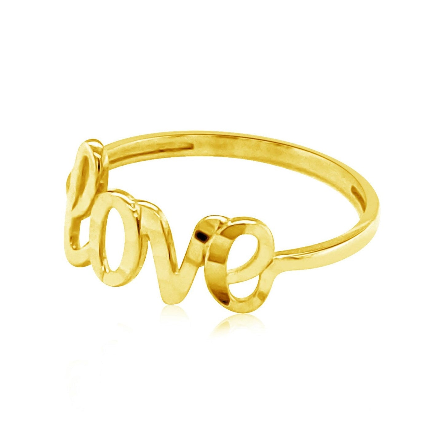 14k Yellow Gold Engagement Ring