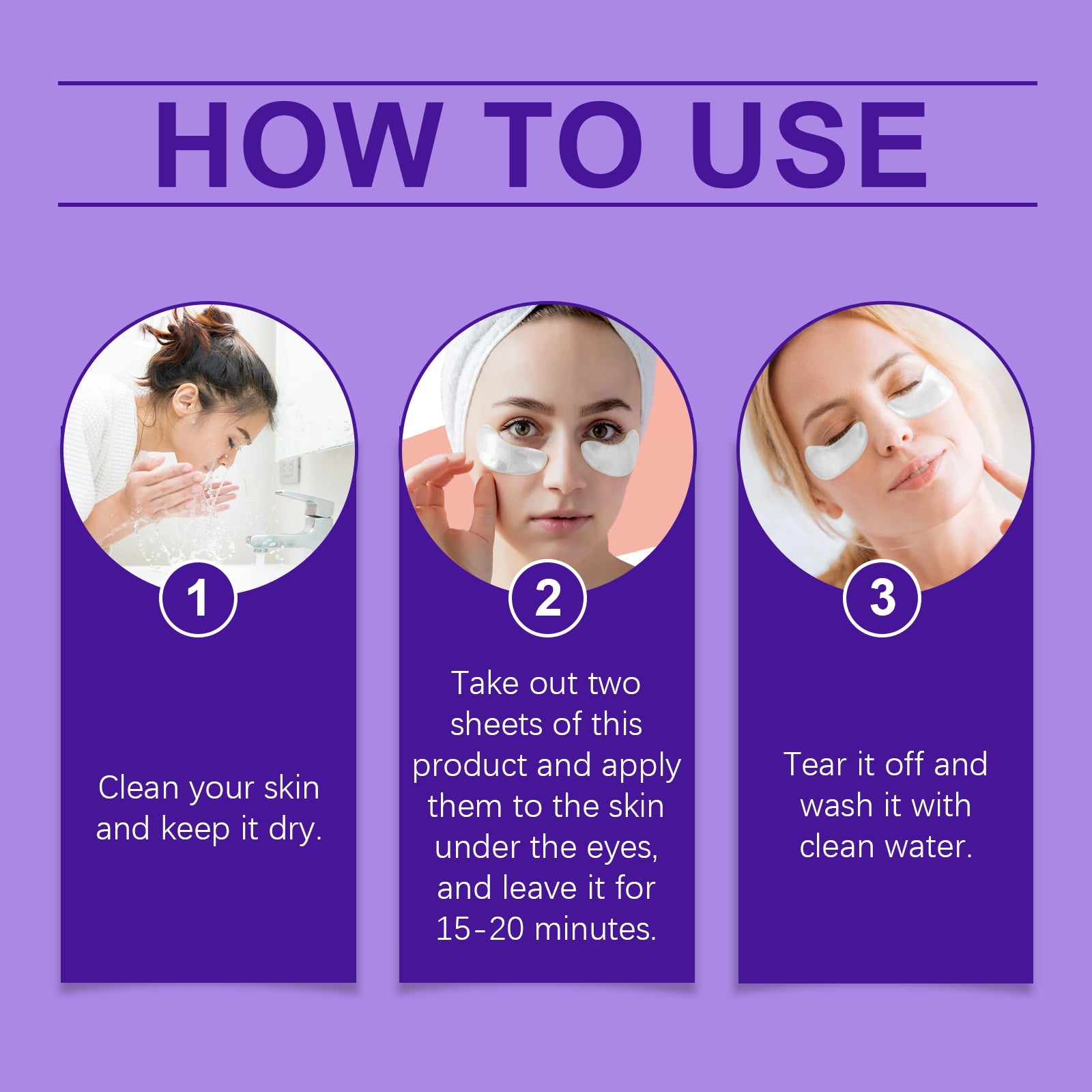 Moisturizing Eye Mask Nourishes And Moisturizes The Skin Around The Eyes - Korvel