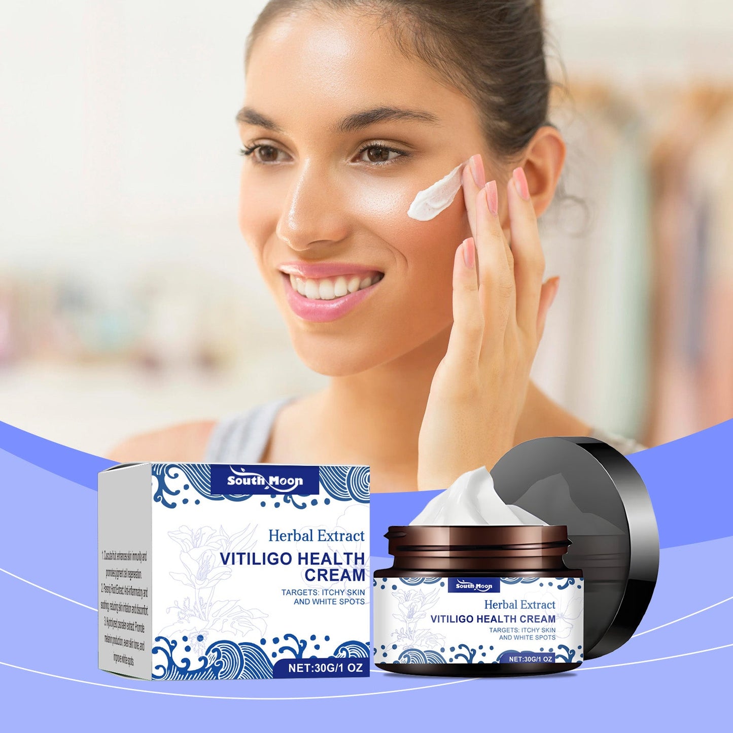 Crema de Cuidado de la Piel Premium para un Tono de Piel Uniforme e Hidratación