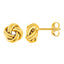 Boucles d'oreilles en or jaune 14 carats Love Knot