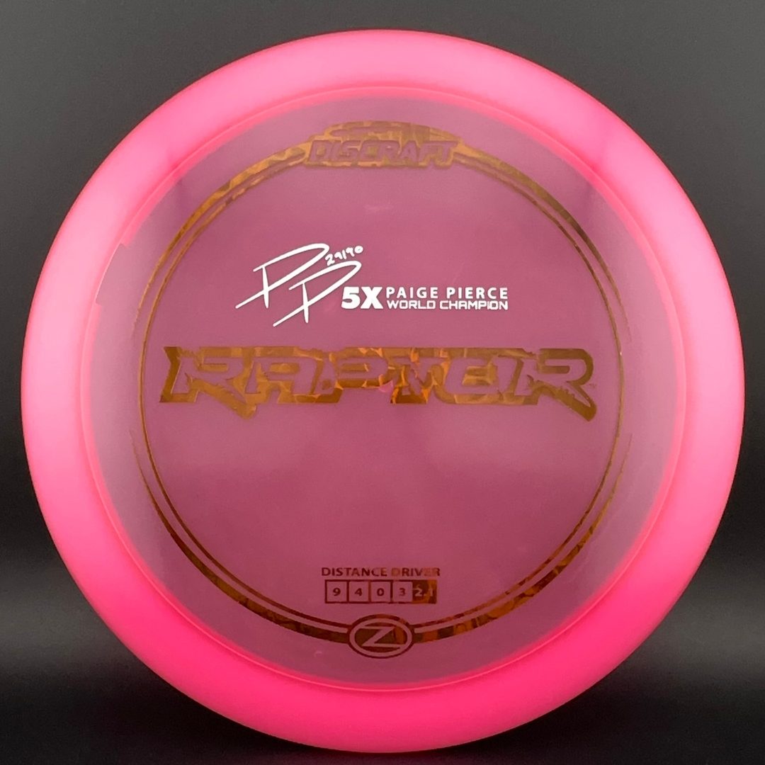 Z Line Raptor - Controlador de Disco de Golf Premium por Paige Pierce