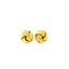 Boucles d'oreilles en or jaune 14 carats Love Knot
