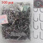 Rompin 500pcs carp fishing hooks with hole High quality Carbon Steel #3-#12 10 size choose Fly carp sea - Korvel