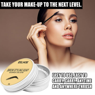 EELHOE Eyebrow Cream Styling Soap - Colorless & Lasting