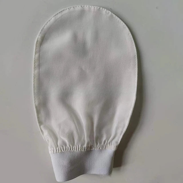 Guantes de Lavado Facial Exfoliantes de Seda - Suaves y Lujosos