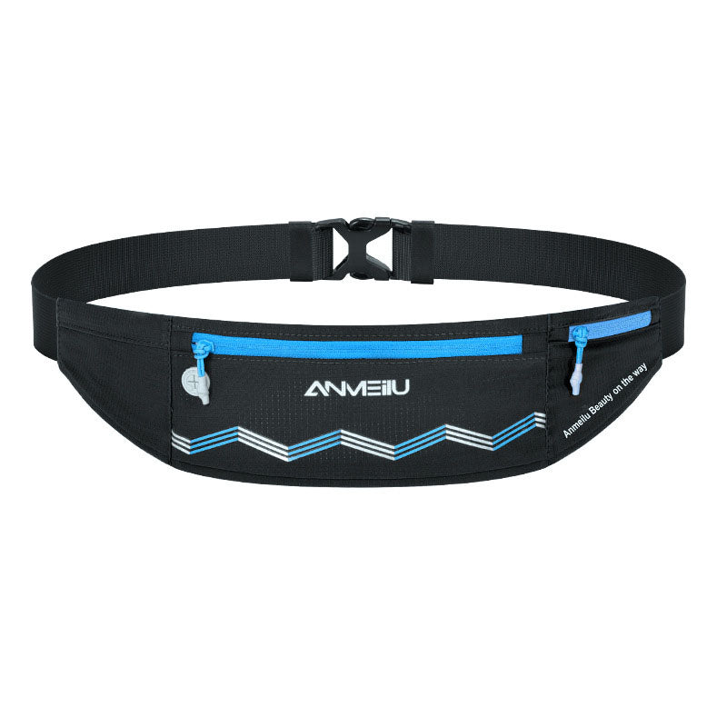 Sports Multi Function Waist Bag Running Men's Invisible Mobile Phone Bag Summer New Close Fitting Waist Bag - Korvel