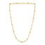 Chaîne en Maillons Rondel en Or Jaune 14k Poli Brillant
