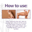 Huile essentielle de massage pour le soin des fesses à la pêche