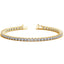 Lab Grown Diamond Tennis Bracelet in 14k Yellow Gold