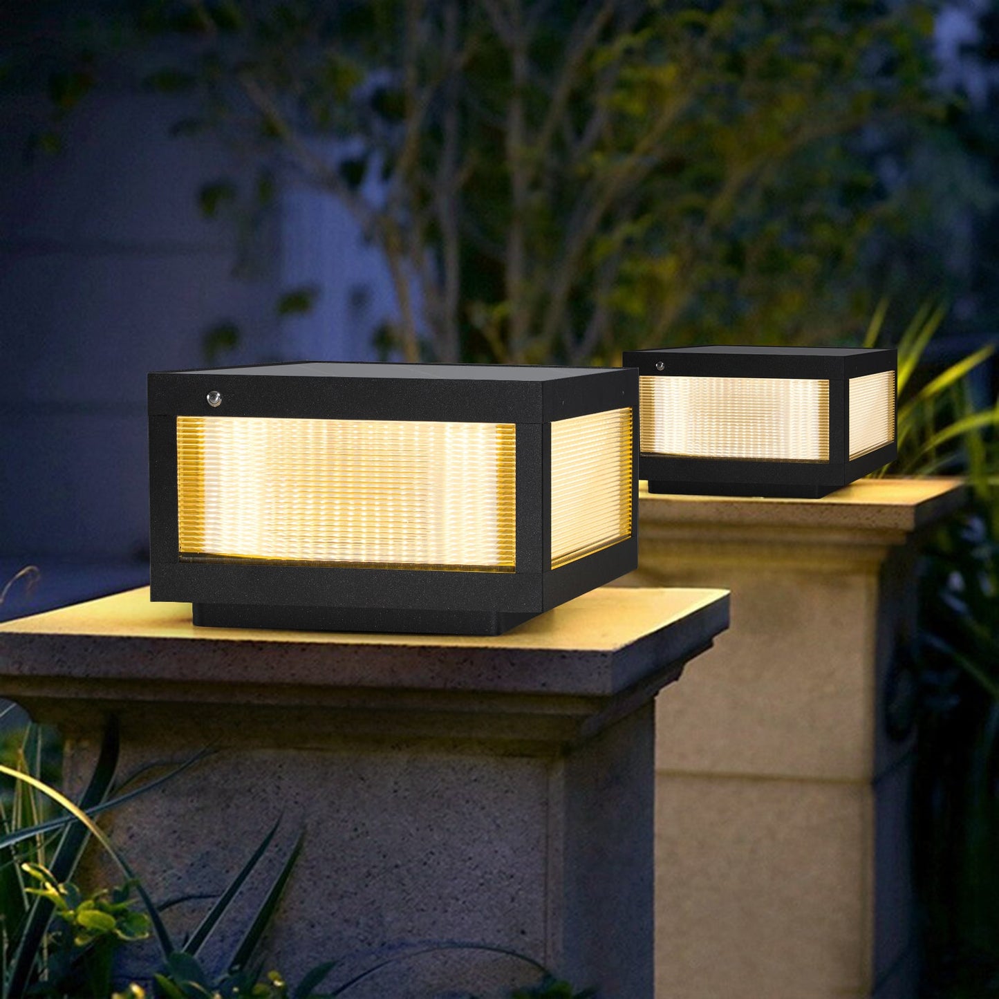Solar Wall Lamp With Dimmable LED Aluminium - Korvel
