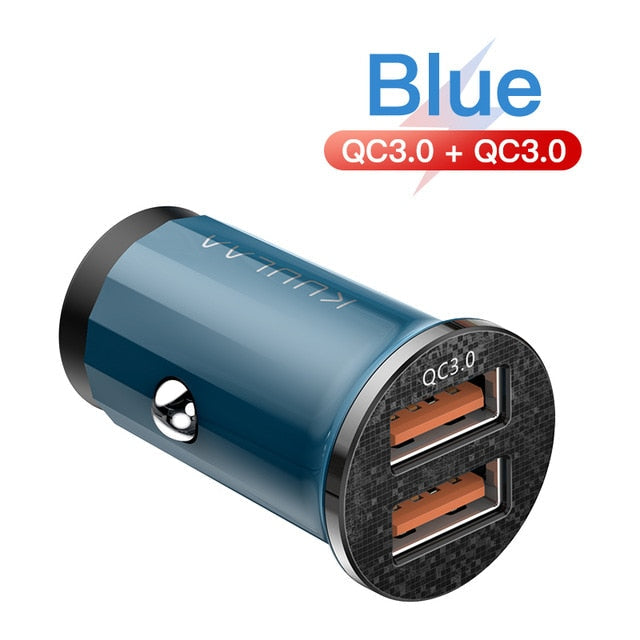 Chargeur de voiture KUULAA Quick Charge 4.0 48W pour appareils mobiles