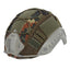 Tactical Multicam Helmet Cover for for Ops-Core FAST PJ Helmet Paintball Wargame Gear CS FAST Helmet Cover - Korvel