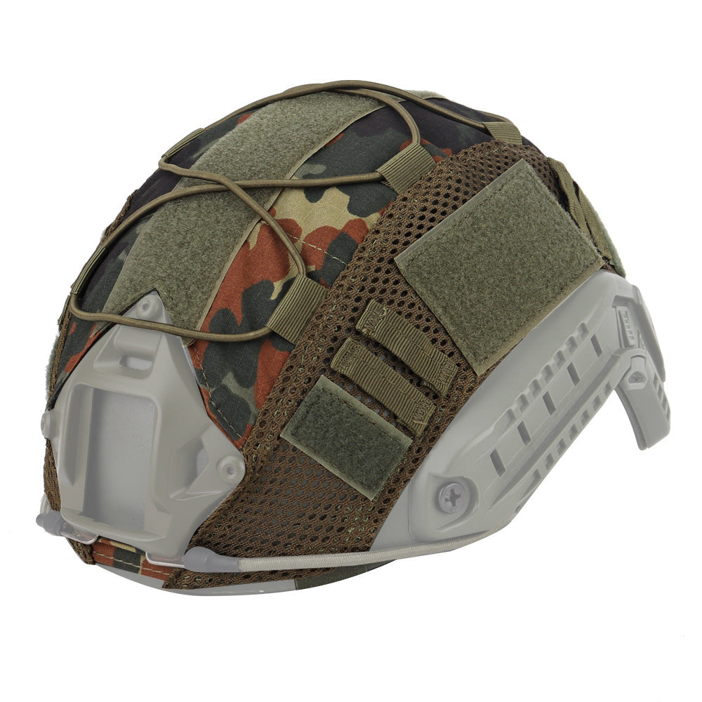 Tactical Multicam Helmet Cover for for Ops-Core FAST PJ Helmet Paintball Wargame Gear CS FAST Helmet Cover - Korvel