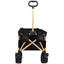 Chariot de Plage Pliable Haute Résistance avec Grandes Roues