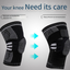 Strap support sports knee pads silicone shock absorption protection knee automatic closure outdoor sports - Korvel