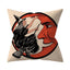 Trick or treat/pumpkin Cushion Cover 45*45cm Happy Halloween Throw Pillow Cover Happy Fall Y'all ghosts Horror Pillowcase - Korvel