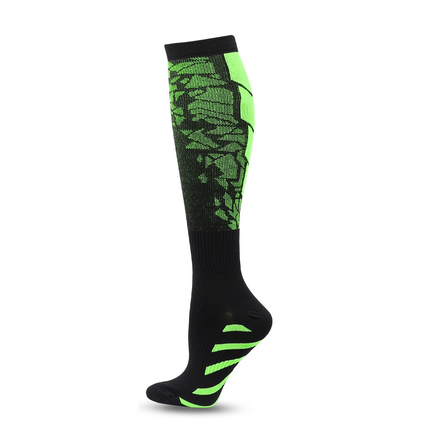 Valentine's Day Hot selling Pressure Socks Set with Black Heart Shaped Calf Socks and Heart Shaped Running Socks - Korvel