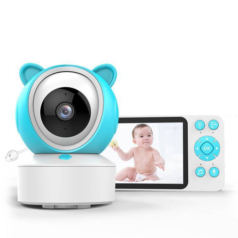 Baby Monitor with Doodle Smartphone Dual Use 5-inch Temperature Detection for Kids and Babies - Korvel