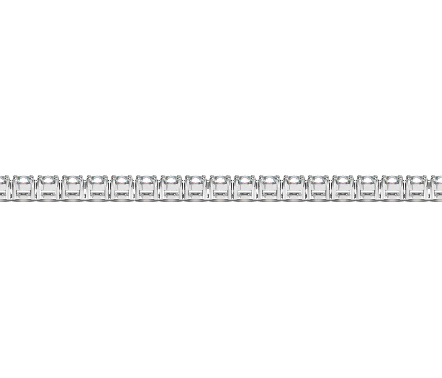 Lab Grown Diamond Tennis Bracelet in 14k White Gold