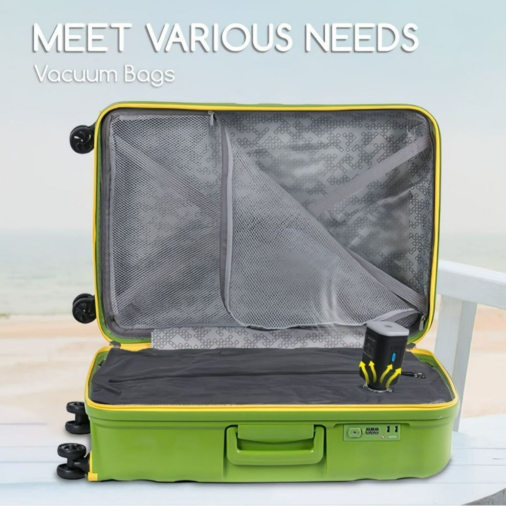 Compression Bag Pump Multi-Purpose Vacuum Compression Bag Storage Bag Essential for Sports Travel Luggage Clothing Storage With Pump - Korvel