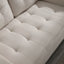Canapé-lit futon convertible 3 plis - Gris foncé, Gris clair et Beige